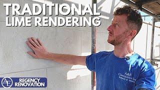 TRADITIONAL LIME RENDERING | Regency Renovation #7 | Build with A&E