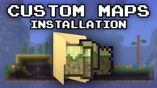 Terraria Tutorial - Custom Maps; How to play