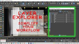 Manage Layers in 3Ds Max | Layer Explorer | 3ds max | Hindi