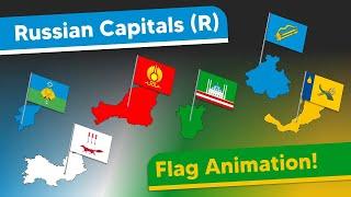 [Archive] Russian Republics Capital Cities Flags Animation