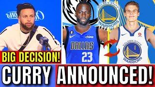 WOW! EVERYONE IS SURPRISED WITH THE WARRIORS DECISION! GOLDEN STATE WARRIORS NEWS