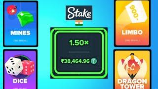 I deposited ₹ 5700 on stake and left with......