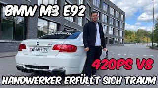 BMW M3 E92 |Handwerker erfüllt sich seinen Traum