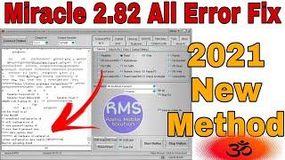 Miracle Crack 2.82 Not Working All Error Fix With WIFI Connectivity 2021 || Ramu Mobile Solution