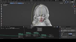 Blender Stylized Geometry Nodes Hair- Part 1