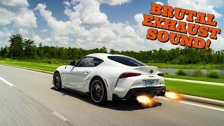 We Made The Loudest MK5 Supra Ever! - Launches And Dyno Pulls