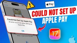 How To Fix Could not set up Apple pay Error in iPhone | Apple Pay services are currently unavailable