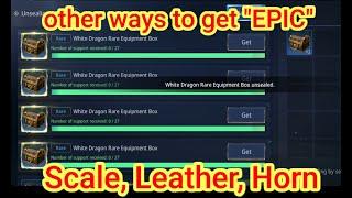 other ways to get epic Scale, Leather, Horn | MIR4