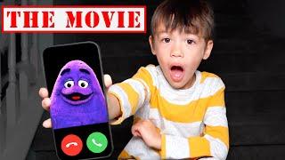 Don't FACETIME Grimace in Real Life at My PB and J House! The MOVIE!