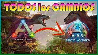 ARK ASCENDED | Qué tiene de NUEVO el ARK ASCENDED?| TODOS los CAMBIOS