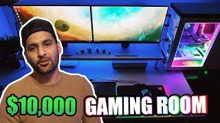 MY $10,000 GAMING ROOM TOUR! | ZAIDALIT