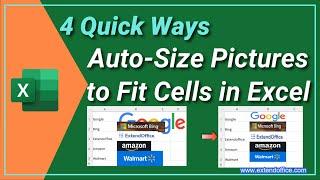 4 Quick Ways: Auto-Size Pictures to Fit Cells in Excel