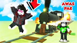 NGABUBURIT NAIK KERETA API DI DEAD RAILS ROBLOX!!!