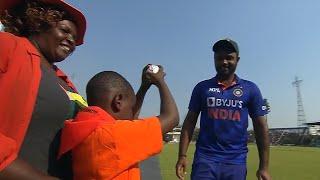 Sanju Samson's heart winning gesture for a blind kid | India vs Zimbabwe 2nd ODI 2022