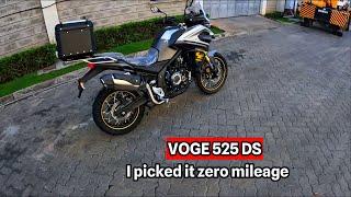 VOGE 525 DS: How I picked A New Motorcycle from The Warehouse