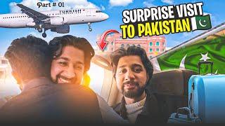 Planning to surprise my family in pakistan  after 1 year | Finland to Pakistan | PART 01