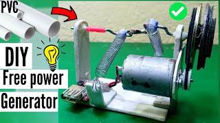 Build Flywheel Spring Machine Make Electricity Free Energy Generator # 01