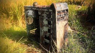 Restoration broken COMPUTERS  Abandoned on the RIVERSIDE | Restore and Repair old Computer CASE