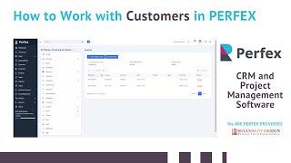 How to use CUSTOMERS in PERFEX - CRM Perfex