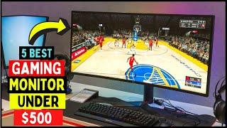 Top 5 Best Gaming Monitor Under $500 in 2024 (Buying Guide for 1080p, 1440p, 240Hz | PC, PS5 & XBox)