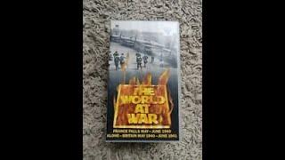 Original VHS Opening and Closing to The World at War Alone Britain May-  June 1941 UK VHS Tape