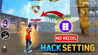 Enable THIS settings for MORE HEADSHOTS in free fire | free fire headshot setting | free fire