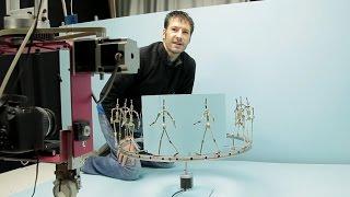 Arduino stopmotion puppet armature Zoetrope driven by Dragonframe