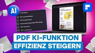 Kann KI Ihr PDF Erlebnis optimieren Die Macht der KI freischalten！