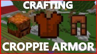 Crafting Croppie Armor! (Hypixel Skyblock)