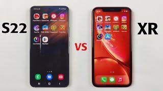 Samsung Galaxy S22 vs iPhone XR SPEED TEST! XR is Real BEAST!