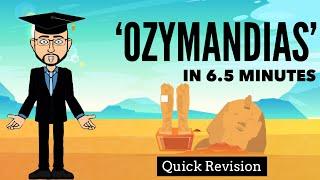 'Ozymandias' in 6.5 Minutes: Quick Revision