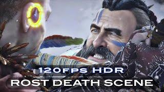 Horizon Zero Dawn Remastered - Rost Death Scene | PS5 120FPS HDR |