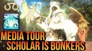 Scholar Is OUTRAGEOUS in Dawntrail! [FFXIV Media Tour]