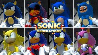 Sonic Generations: Choose Your Favorite Design 2 (Sonic Designs Compilation)