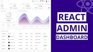React Admin Panel Tutorial | React Admin Dashboard Template Design