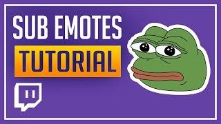 Twitch Sub-Emotes erstellen (Deutsch)