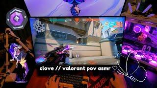 Clove is the new meta duelist in VALORANT ?! // lo-fi keyboard pov asmr