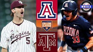 Arizona vs #1 Texas A&M (Crazy!) | Astros Foundation College Classic | 2025 College Baseball