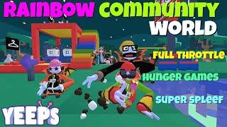 Rainbow Community World (Yeeps: Hide & Seek) Fun Maps For Action Yeeps!