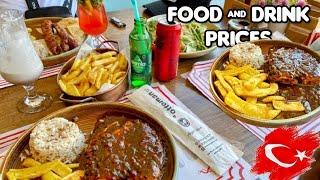 MARMARIS FOOD & DRINK PRICES HOW CHEAP IS TURKEY? RESTAURANT PRICES 