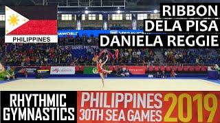 DELA PISA DANIELA REGGIE Philippines | Ribbon | Individual Rhythmic Gymnastics Final | SEAGames 2019