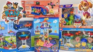 10 mins Paw Patrol toys collection unboxing toys ASMR