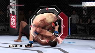 UFC DEMO 2015 PS4 Gameplay Jones vs Gustafsson Best Fight Ever [HD]