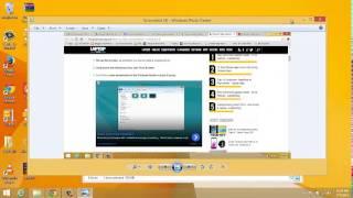 How To Take a Screenshot in Windows 8