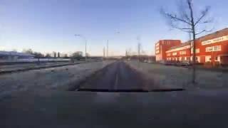 Driving to school with my Land Rover Discovery 200Tdi Timelapse