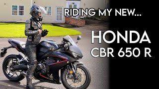 HONDA CBR 650 R - Ride along - SOPHIE'S STAGE