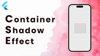 Container Shadow | Offset | How to use a Shadow | Widget of the week | Flutter Tutorial