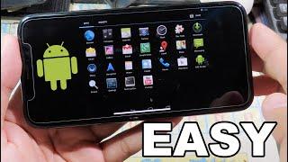 NEW Install Android On Any iPhone No Jailbreak