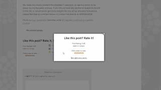 WP PostRatings Issue