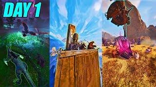 TAKING OVER EXTINCTION | Claiming Our BROKEN Rathole And Getting Tek! | Ark Official Small Tribes